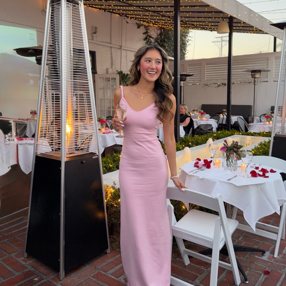 Anastasia Maxi Dress - Pinkv